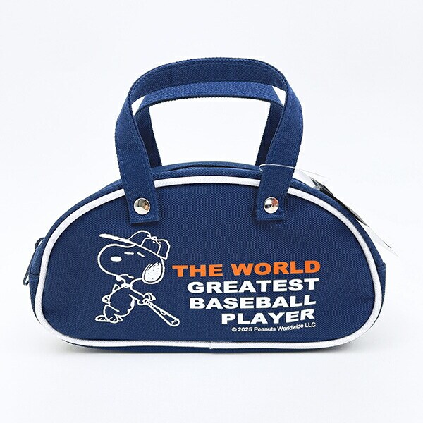 スヌーピー レトロバッグポーチ ネイビー SNOOPY