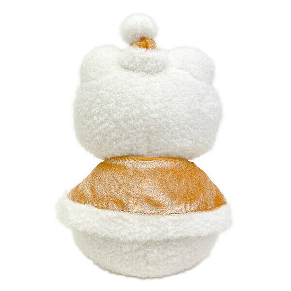 かえるのピクルス 雪だるま ぬいぐるみ(S)  (ポンチョ)