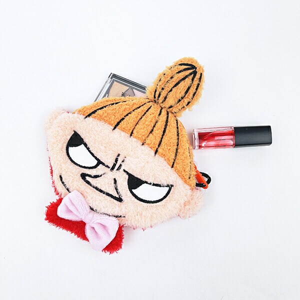 ムーミン リトルミイ ダイカットポーチ フェイス MOOMIN