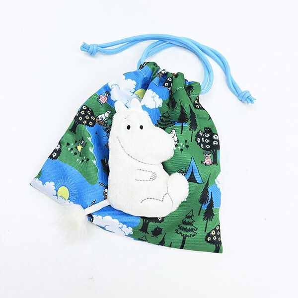 ムーミン ボアボディ巾着 MOOMIN