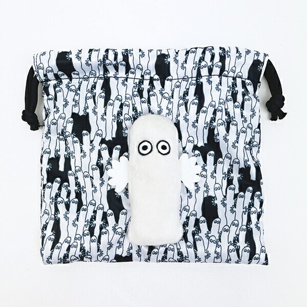 ムーミン ニョロニョロ ボアボディ巾着 MOOMIN