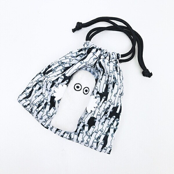 ムーミン ニョロニョロ ボアボディ巾着 MOOMIN