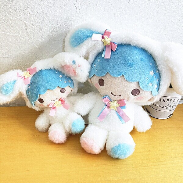 サンリオ リトルツインスターズ キキララ キキ ホワイトバニー ぬいぐるみ S Sanrio