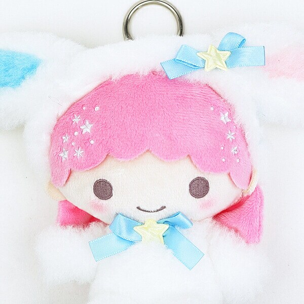 サンリオ リトルツインスターズ キキララ ララ ホワイトバニー マスコット ぬいぐるみ Sanrio