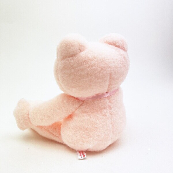 かえるのピクルス スマイルハート ビーンドール ぬいぐるみ ピンク