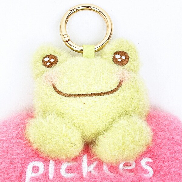 かえるのピクルス スマイルハート ぬいぐるみエコバッグ