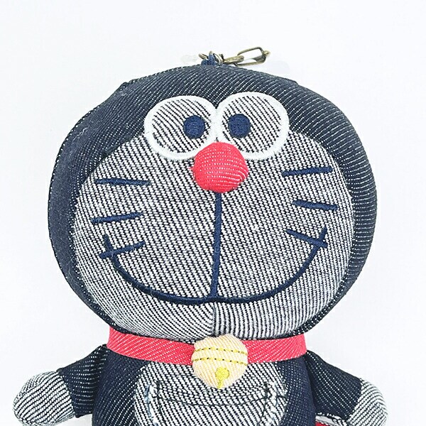ドラえもん EDWIN ぬいぐるみマスコット インテリア デニム
