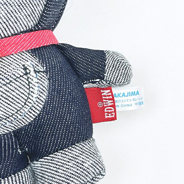 ドラえもん EDWIN ぬいぐるみマスコット インテリア デニム