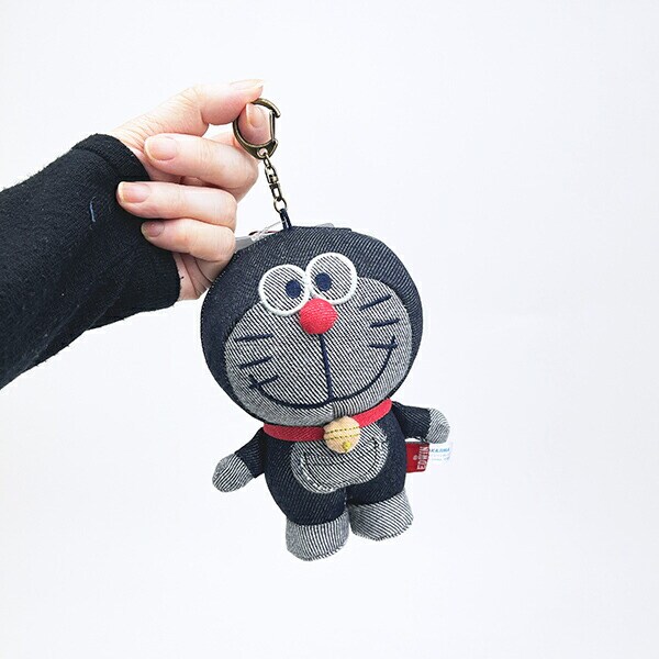 ドラえもん EDWIN ぬいぐるみマスコット インテリア デニム