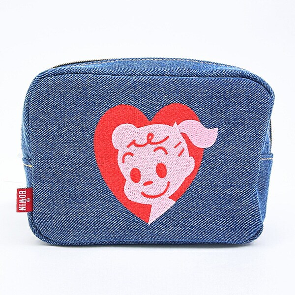 オサムグッズ ジル EDWIN デニムポーチ OSAMUGOODS