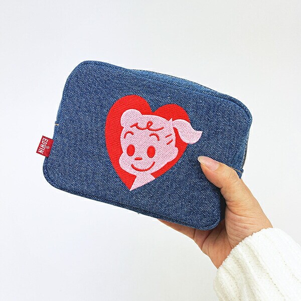 オサムグッズ ジル EDWIN デニムポーチ OSAMUGOODS