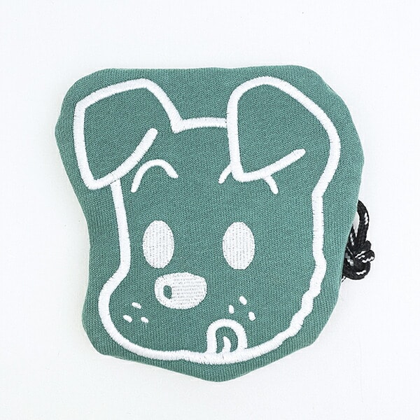 オサムグッズ ドッグ フェイスポーチ OSAMUGOODS