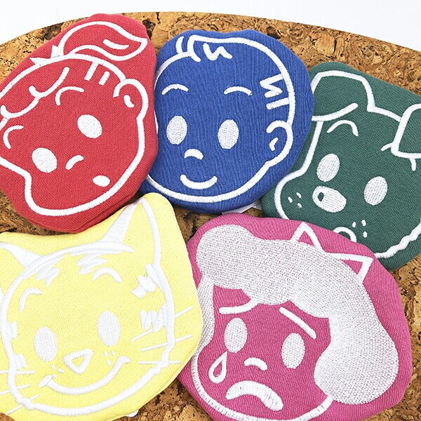 オサムグッズ ペティ フェイスポーチ OSAMUGOODS