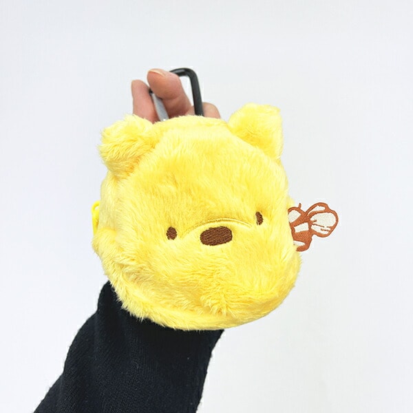 ディズニー くまのプーさん カラビナミニポーチ フェイス 小物入れ Disney