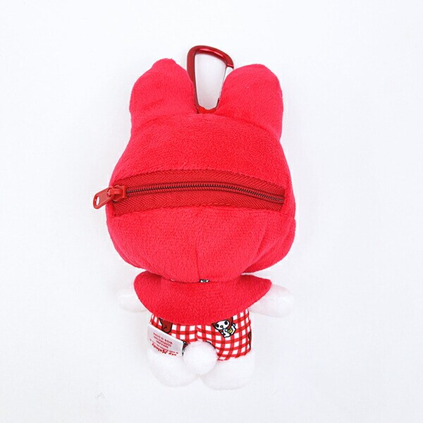 サンリオ マイメロディ 赤チェック ぬいぐるみエコバッグ Sanrio