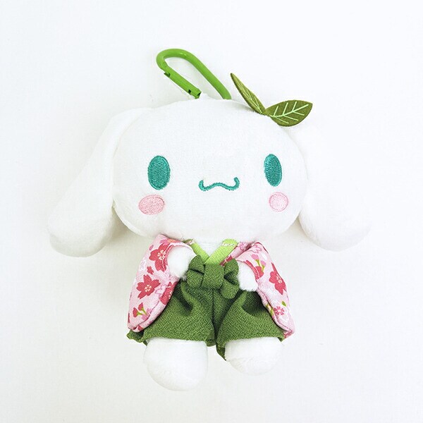 サンリオ シナモロール ぬいぐるみエコバッグ  抹茶着物シリーズ シナモン Sanrio