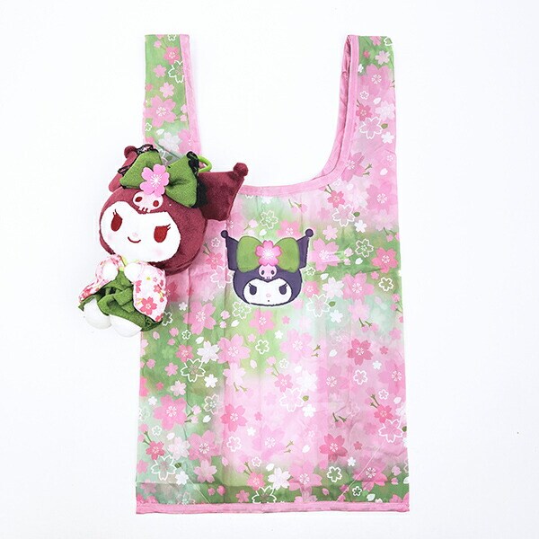 サンリオ クロミ ぬいぐるみエコバッグ  抹茶着物シリーズ Sanrio