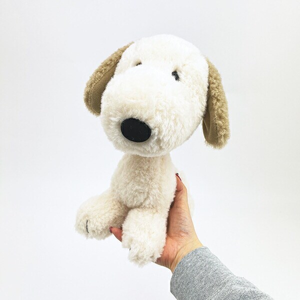 スヌーピー アンディ レトロおすわりぬいぐるみ(M) SNOOPY