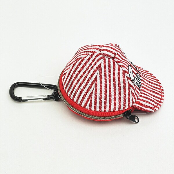 スヌーピー キャップポーチ ヒッコリー レッド SNOOPY