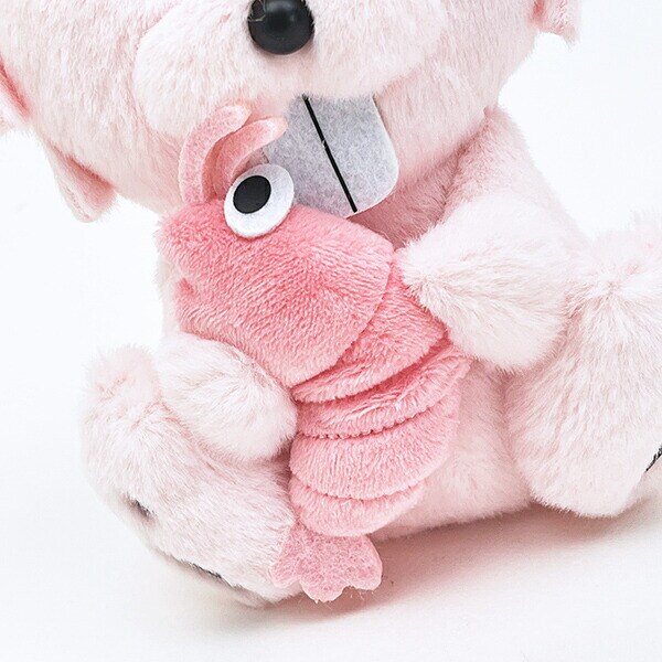 ビーバー 白えびビーバー ぬいぐるみ(S) 揚げあられ 北陸土産