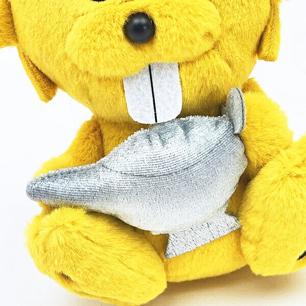 ビーバー カレービーバー ぬいぐるみ(S) 揚げあられ 北陸土産