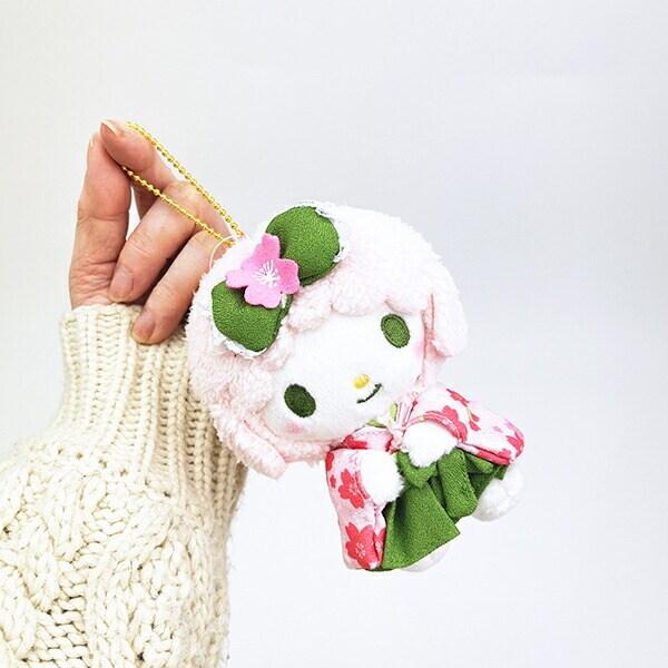 サンリオ マイスウィートピアノ マスコットキーホルダー 抹茶着物シリーズ Sanrio