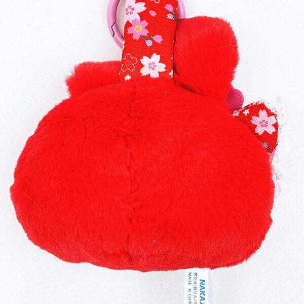 サンリオ マイメロディ 桜着物 フェイスタグマスコット レッド Sanrio