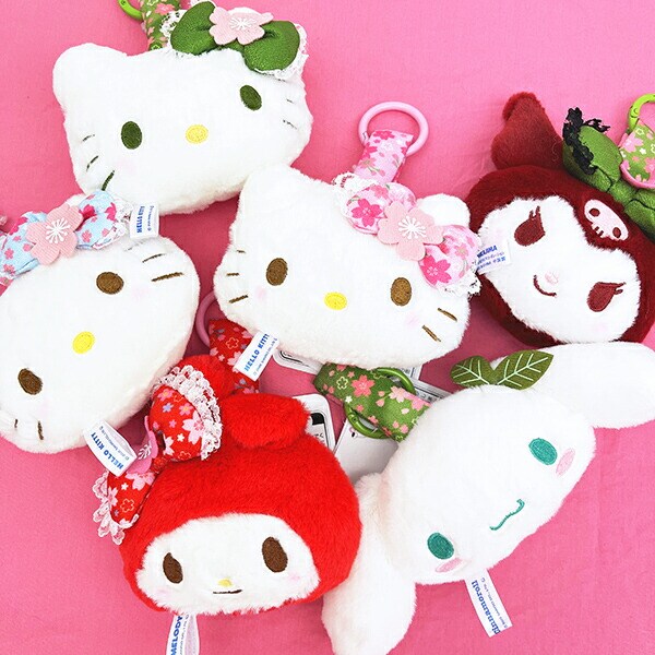 サンリオ シナモロール  抹茶着物 フェイスタグマスコット シナモン Sanrio