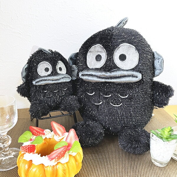 サンリオ ハンギョドン 丸カン付きマスコット ブラックバースデー sanrio