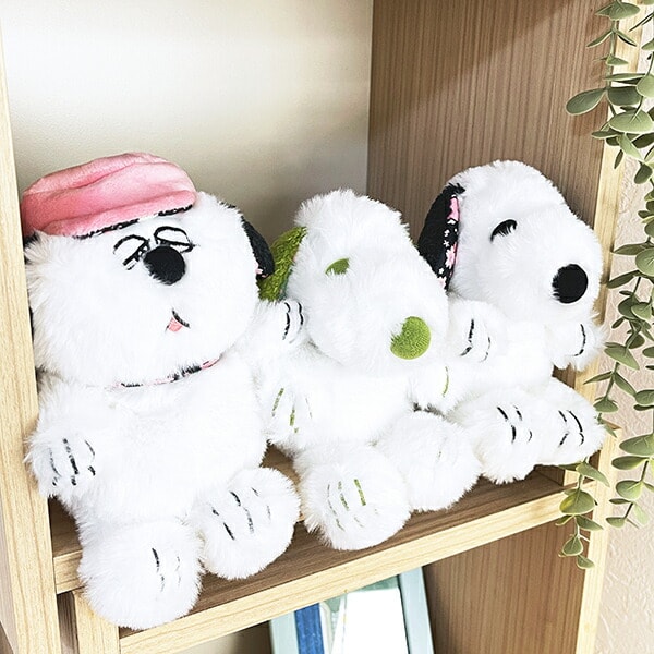 スヌーピー FUWAKUTA ぬいぐるみ 抹茶 SNOOPY