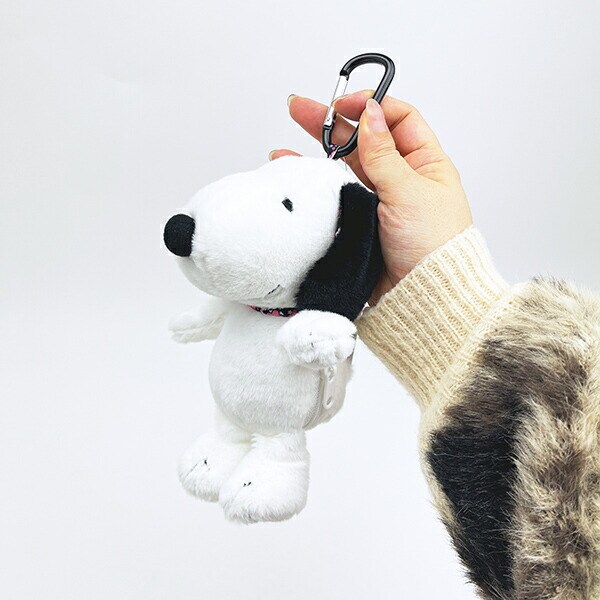 スヌーピー ぬいぐるみエコバッグ (桜) SNOOPY