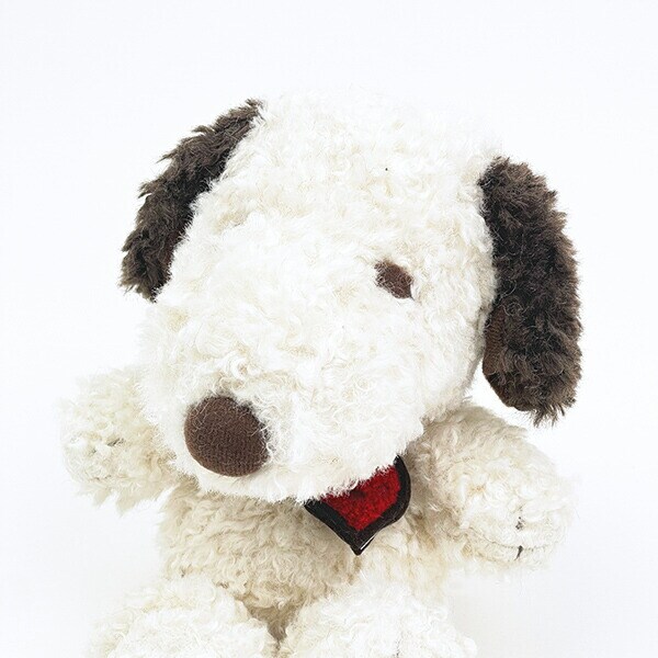 スヌーピー 足跡ハート ぬいぐるみ(S) SNOOPY