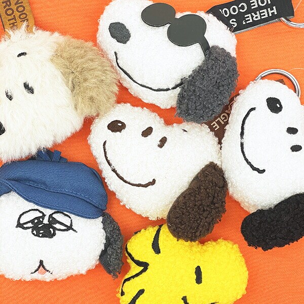 スヌーピー オラフ フェイスタグマスコット SNOOPY