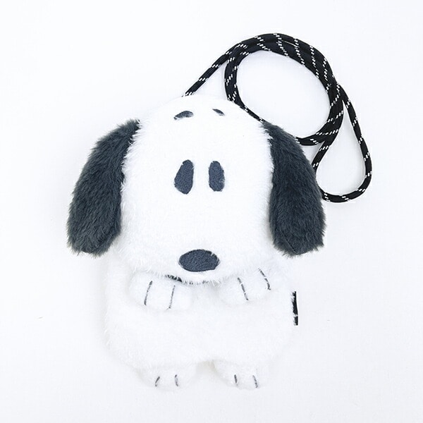 スヌーピー フルボディサコッシュ グレー バッグ SNOOPY