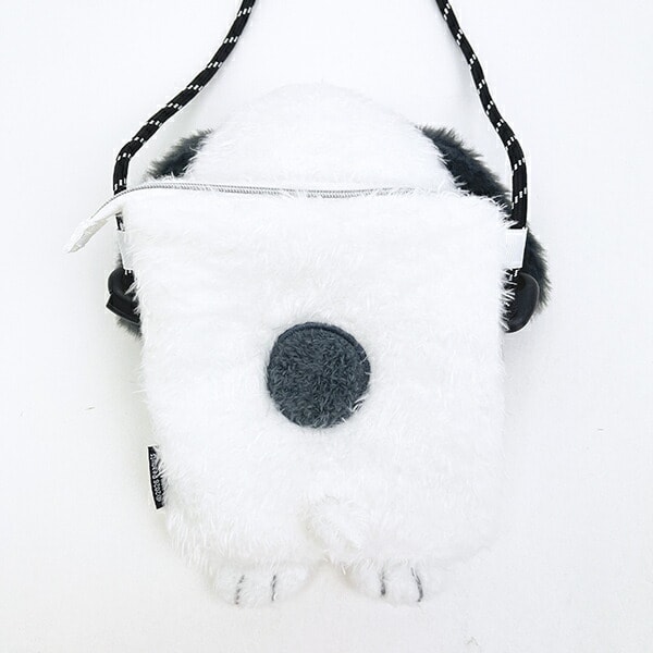スヌーピー フルボディサコッシュ グレー バッグ SNOOPY