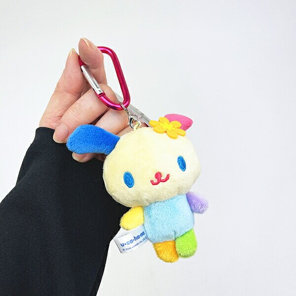 サンリオ ウサハナ カナビラ付きぬいぐるみマスコットキーホルダー Sanrio