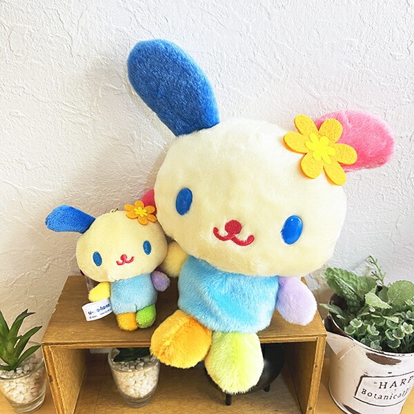 サンリオ ウサハナ カナビラ付きぬいぐるみマスコットキーホルダー Sanrio