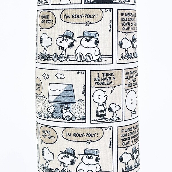 スヌーピー ブラザーズコミック ペットボトルカバー600ml ランチ SNOOPY