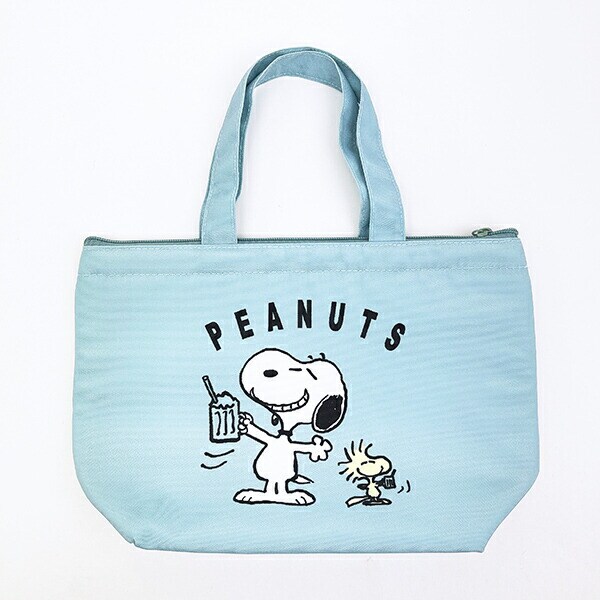スヌーピー ルートビア 保冷保温ミニトートバッグ ランチ SNOOPY