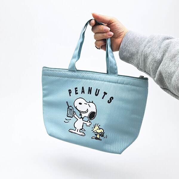 スヌーピー ルートビア 保冷保温ミニトートバッグ ランチ SNOOPY