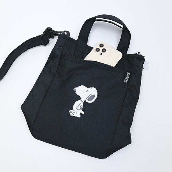 スヌーピー 立ち ミニボトルインショルダーバッグ SNOOPY