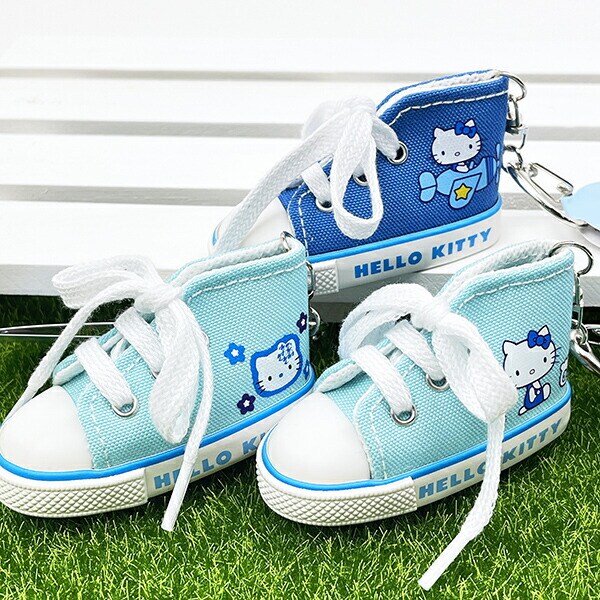 サンリオ ハローキティ スニーカーキーリング ミズイロ カオハナ Sanrio