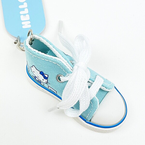 サンリオ ハローキティ スニーカーキーリング ミズイロ スワリ Sanrio