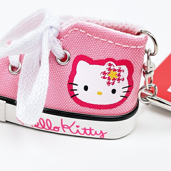 サンリオ ハローキティ スニーカーキーリング カオハナ ピンク Sanrio