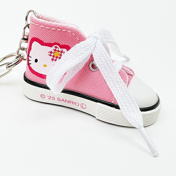 サンリオ ハローキティ スニーカーキーリング カオハナ ピンク Sanrio