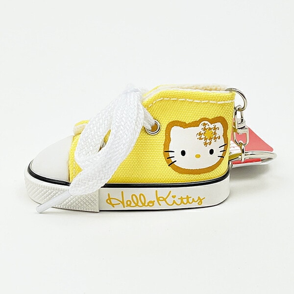 サンリオ ハローキティ スニーカーキーリング カオハナ イエロー Sanrio