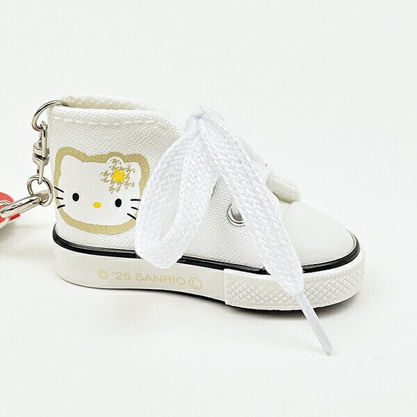 サンリオ ハローキティ スニーカーキーリング カオハナ ホワイト Sanrio