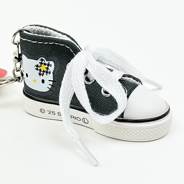サンリオ ハローキティ スニーカーキーリング カオハナ ブラック Sanrio