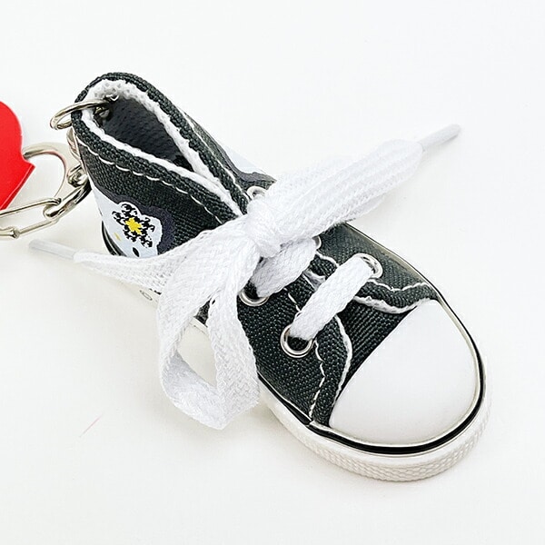 サンリオ ハローキティ スニーカーキーリング カオハナ ブラック Sanrio