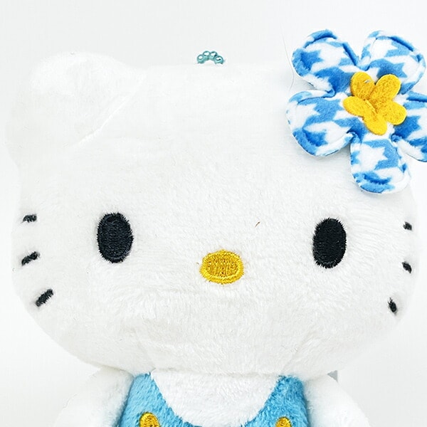 サンリオ ハローキティ マスコット カオハナ ブルー Sanrio
